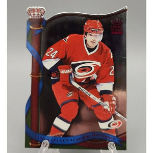 2001-02 Crown Royale Sami Kapanen Hurricanes #27 /35 Hockey Card